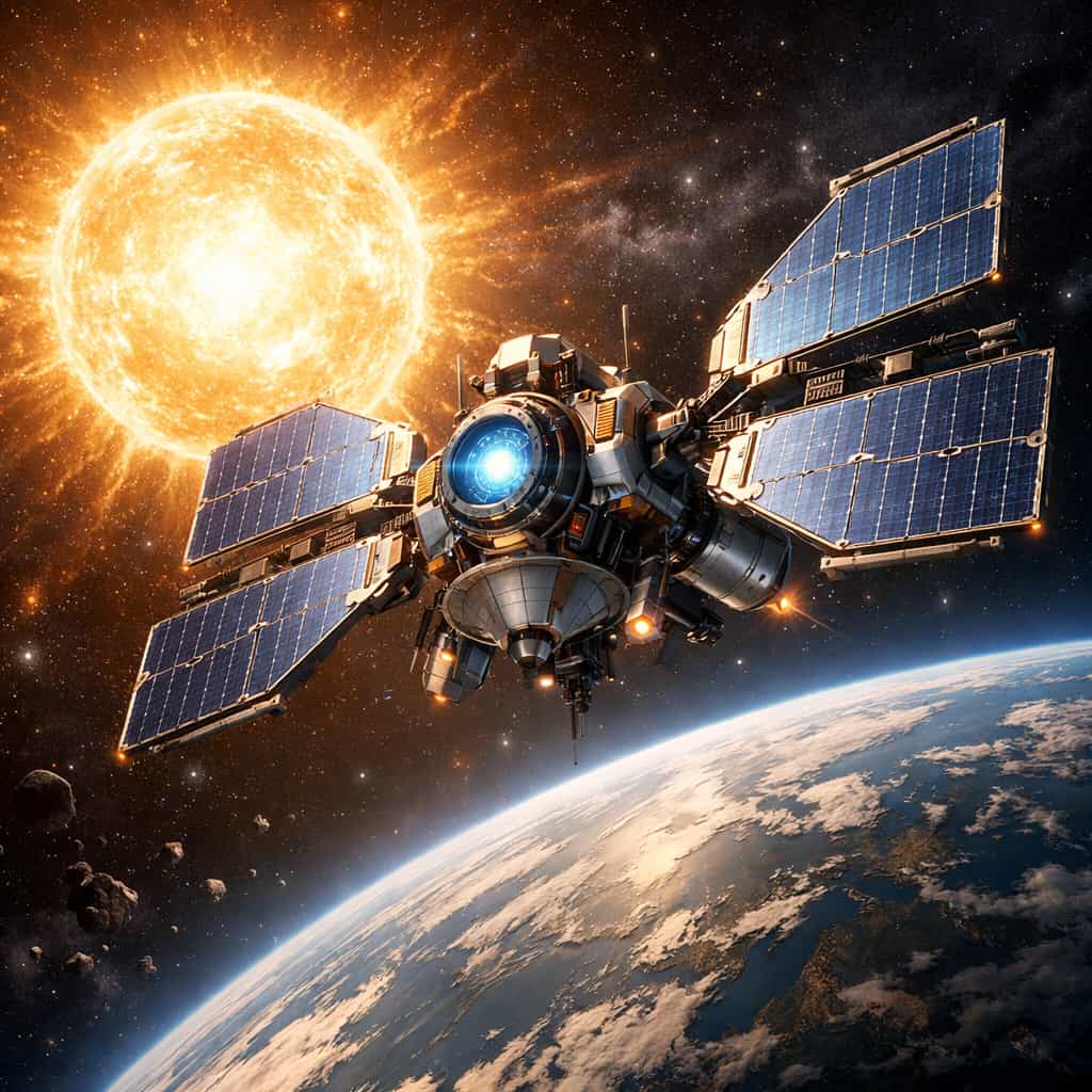 Satellite solaire
